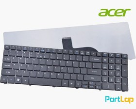 تصویر کیبورد ایسر مدل Aspire 5738, 5741, 5742, 5536, 5750 ا Keyboard Acer Aspire 5738, 5741, 5742, 5536, 5750 Black Keyboard Acer Aspire 5738, 5741, 5742, 5536, 5750 Black