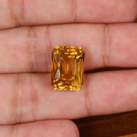 تصویر نگین سیترین کد 30121 Citrine Stone