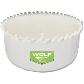 تصویر گردبر چوب سایز 70 سفید ولف WOLF wood hole saw