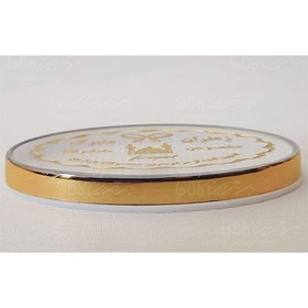 تصویر ظرف کریستالی تخت 2 گرم زعفران بیضی 3 اسپانیا 