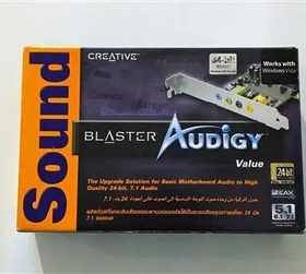تصویر کارت صدا Creative Sound Blaster Audigy Value Box 