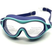 تصویر عینک شنا اسپیدو فریم بزرگ مدل شیشه شفاف 