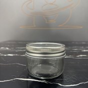 تصویر جار شیشه درب کانتینری سایز 5 