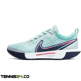 تصویر کفش تنیس مردانه نایک NikeCourt Zoom Pro- آبی 