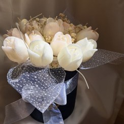 تصویر باکس شمع گل لاله 