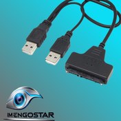 تصویر کابل تبدیل هارد SATA به USB2.0 