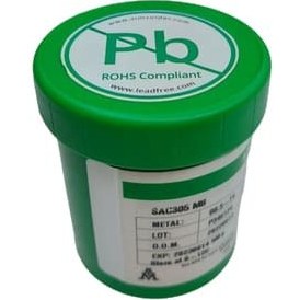 تصویر خمیر قلع مدل SAC-305 MB وزن 500 گرم 