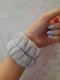 تصویر مچ بند حوله ای اسپا و هدبند فانتزی 