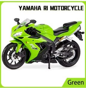 تصویر ماشین اسباب بازی موتور سیکلت یاماها YZF R1 مدل 1:12 SCALE FINE DETAIL DIECAST craftivio 