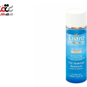 تصویر محلول پاک کننده آرایش چشم دو فاز الارو 125 میل Ellaro Bi Phase Eye Makeup Remover 125Ml