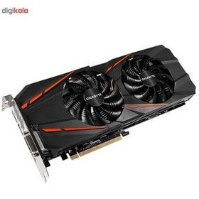 تصویر کارت گرافیک گیگابایت مدل GeForce GTX 1060 G1 Gaming 6G 