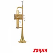 تصویر ترمپت یاماها دو کوک مدل YTR-4435II نقره ای طلایی 