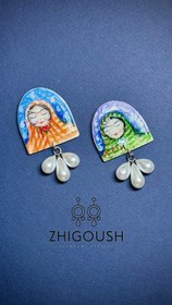 تصویر گل سینه محبوبه - آبی 