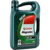 تصویر روغن موتور کاسترول مگناتک 0W20 4L SN CASTROL Magnatec 0W20 4L SN