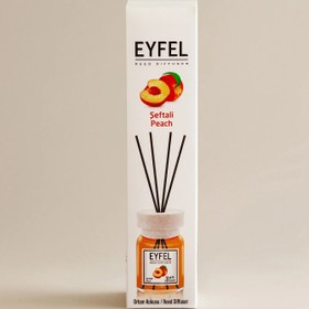 تصویر خوشبو کننده هوا ایفل (Eyfel) مدل Peach هلو حجم 120 میلی لیتر کپی کپی EYFEL PEACH REED DIFFUSER (120ml)