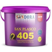 تصویر پوشرنگ نیم پلاستیک ۲ استاندارد ساندورا کد ۴۰۵ دبه 12 کیلویی 