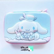 تصویر جامدادی تبلتی بزرگ طرح سینامورول رنگ آبی 