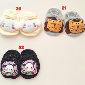 تصویر جوراب کالج نوزادی عروسکی کف استوپ - مدیوم / 16 