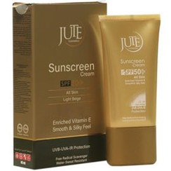 تصویر کرم ضد آفتاب ژوت SPF50 بژ روشن - بژ طبیعی ا Sunscreen SPF50 Cream Jute Sunscreen SPF50 Cream Jute
