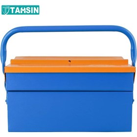 تصویر جعبه ابزار فلزی دو طبقه 30 سانتیمتری وفایی مدل 302 ا 30CM toolbox 30CM toolbox