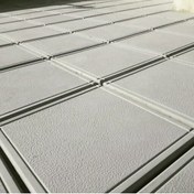 تصویر موزاییک پلیمری طرح دورقاب-رنگ خاکستری (طوسی کمرنگ)-سایز 40-40 سانتیمتر مربع-هزینه به ازای هر دونه می باشد. 