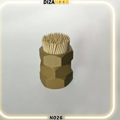 تصویر جا خلالی طرح مهره دیزانور کد N026 