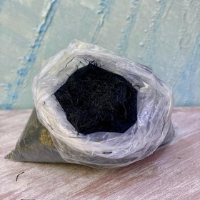 تصویر الیاف سوزنی بلکا مشکی ۱ کیلویی 