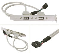 تصویر پنل USB 2.0 پشت کیس (4 پورت) لمونتک 