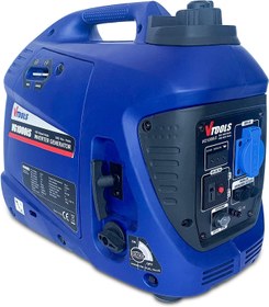 تصویر موتور برق اینورتر قابل حمل سایلنت بنزینی VTOOLS VG1000IS ا VTOOLS 1,000 Watts Peak & 900 Watts Rated Silent Petrol Or Gasoline Powered Portable Inverter Generator(50 Hertz), VG1000IS, Blue VTOOLS 1,000 Watts Peak & 900 Watts Rated Silent Petrol Or Gasoline Powered Portable Inverter Generator(50 Hertz), VG1000IS, Blue