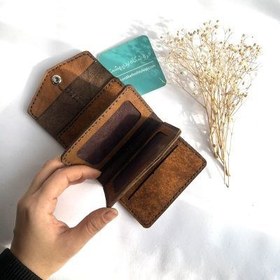 تصویر کیف پول‌چرم شتر 