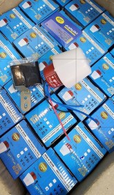 تصویر فتوسل دی سی ۱۲ ولت ده تایی Solar photocell 12v dc