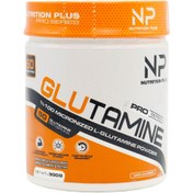 تصویر پودر گلوتامین پرو نوتریشن پلاس | ۳۰۰ گرم |کاهش درد عضلانی Nutrition Plus Glutamin Pro Series - 300 g