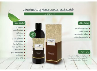 تصویر شامپو گیاهی مناسب موهای چرب SHAMPOO FOR OILY HAIR, 300 ml