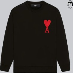 تصویر دورس مشکی AMI Paris طرح قلب | ارسال رایگان 