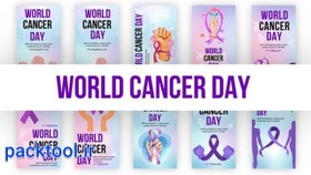 تصویر پروژه افتر افکت استوری اینستاگرام روز جهانی سرطان World Cancer Day Story 