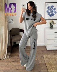 تصویر ست تیشرت و شلوار دمپا 