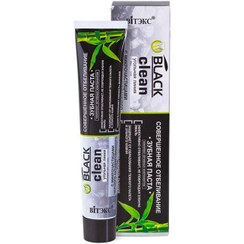 تصویر خمیر دندان سفیدکننده پرفکت بلک کلین بلیتا حاوی ریز ذرات کربن فعال سیاه Belita black Clean whitening toothpaste 85 g