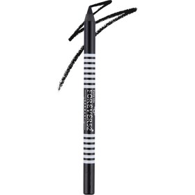 تصویر مداد چشم مشکی مدل ضد آب فوراور 52 Forever 52 Waterproof Eye Pencil Black