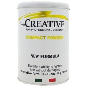 تصویر پودر دکلره کریتیو آبی حجم 500 گرم (500 گرم ) creative bleaching powder 