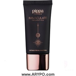 تصویر کرم پودر پیپا مدل دی دی شماره 201 | Pipa Immaculate Foundation dd no 201 شماره 201