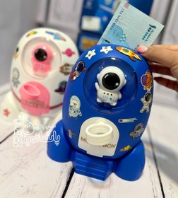 تصویر قلک طرح فضانورد 