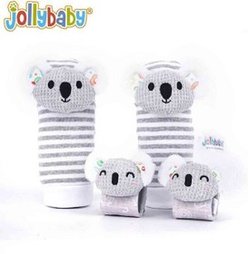 تصویر ست مچبند و پاپوش جغجغه ای سوزی | Sozzy مدل 