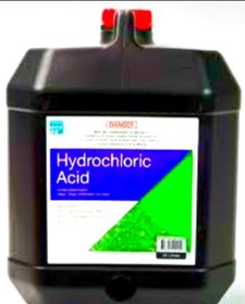 تصویر اسید هیدروکلریک37%(کلریدریک) - 4litr hydrochloric acid 37%