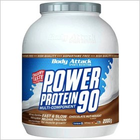 تصویر پروتئین پاور 90 2 کیلوگرم بادی اتک BODY ATTACK POWER PROTEIN 90 2kg