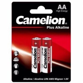 تصویر باتری قلمی آلکالاین کملیون Camelion Alkaline AA Battery