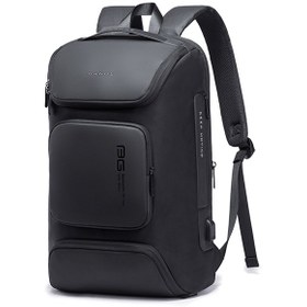 تصویر کوله ضد آب یو اس بی دار لپ تاپ 15.6 اینچ بنج Bange BG-7078 Oxford Cloth Waterproof Backpack with USB Port 