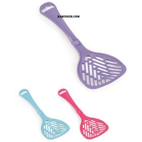 تصویر بیلچه گربه و سگ هپی پت مدل میلو Cat Litter Scoop Milo