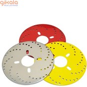 تصویر صفحه پشت رینگ فلزی M.F – نقره ای 