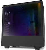 تصویر کیس کامپیوتر NZXT H510i مشکی مدل CA-H510i-B1 