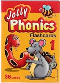 تصویر Jolly Phonics 1 FlashCards فلش کارت جولی 